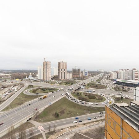 Красивая 1 Комнатная Квартира С Балконом На Теремках 252 Kiew Exterior foto